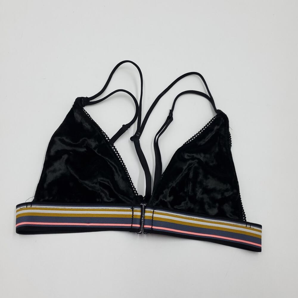 Victoria's Secret Velvet Triangle Bralette Size XS